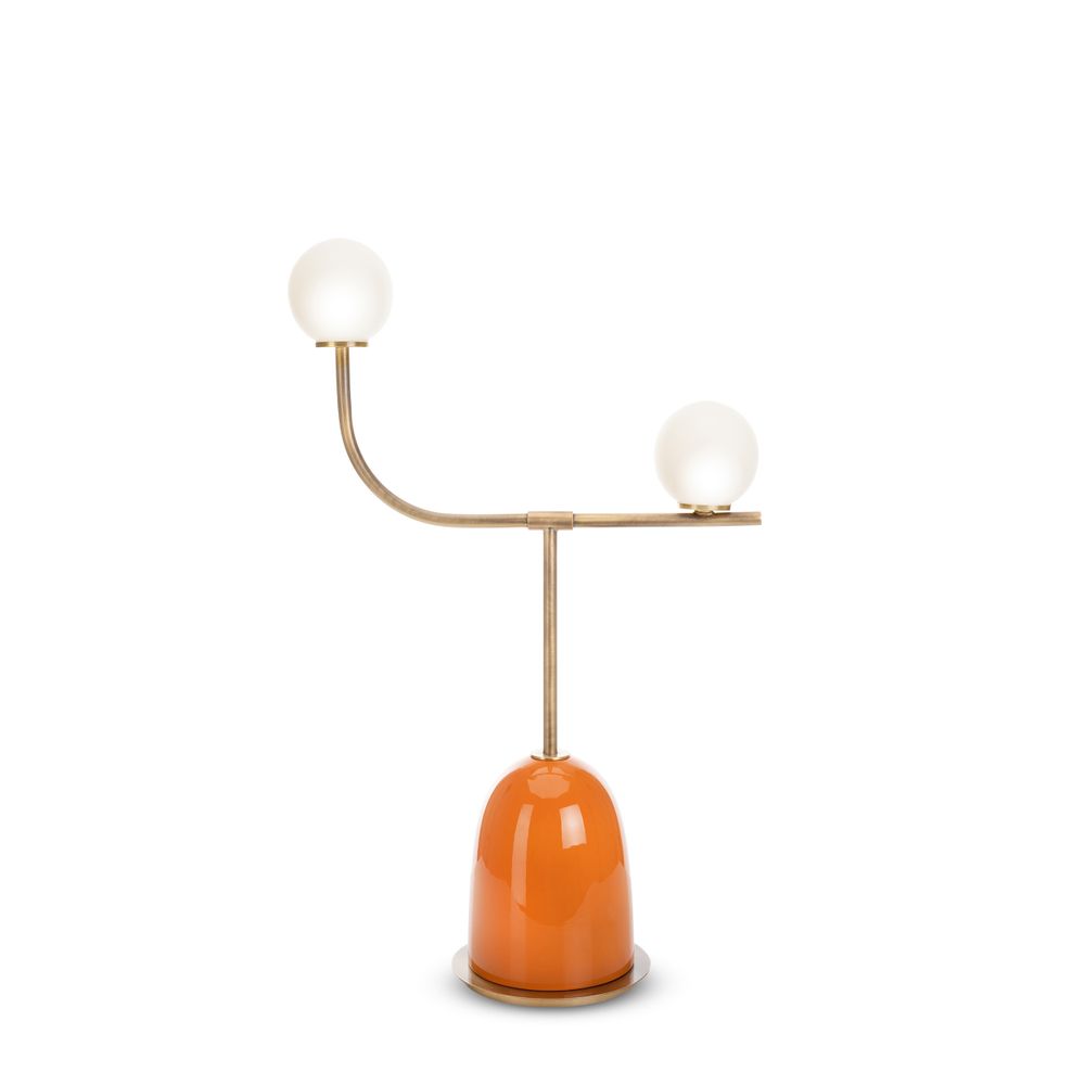 Lampes à poser - LAMPE DE TABLE PINS AVEC ARC - MARIONI