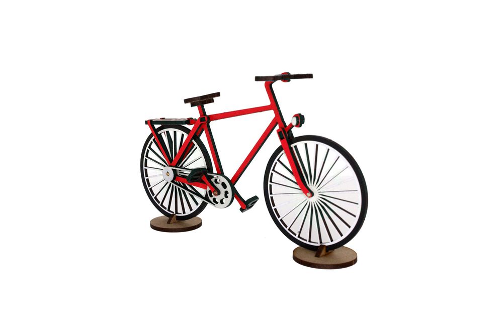 Decorative objects - Wooden Decoration - Bicycles - AGENT PAPER
