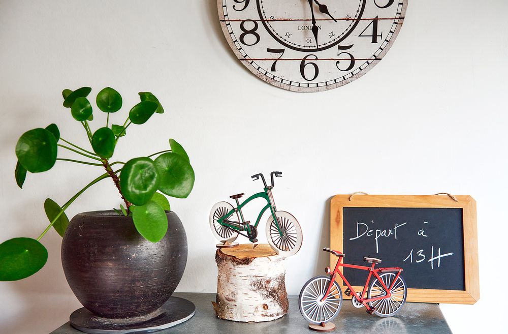 Decorative objects - Wooden Decoration - Bicycles - AGENT PAPER
