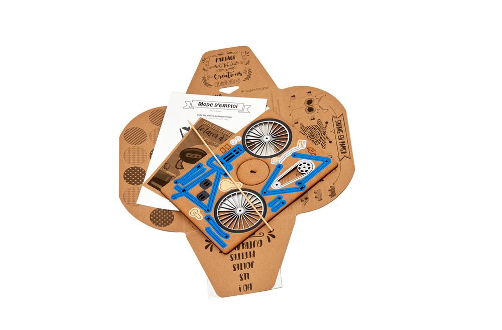 Decorative objects - Wooden Decoration - Bicycles - AGENT PAPER