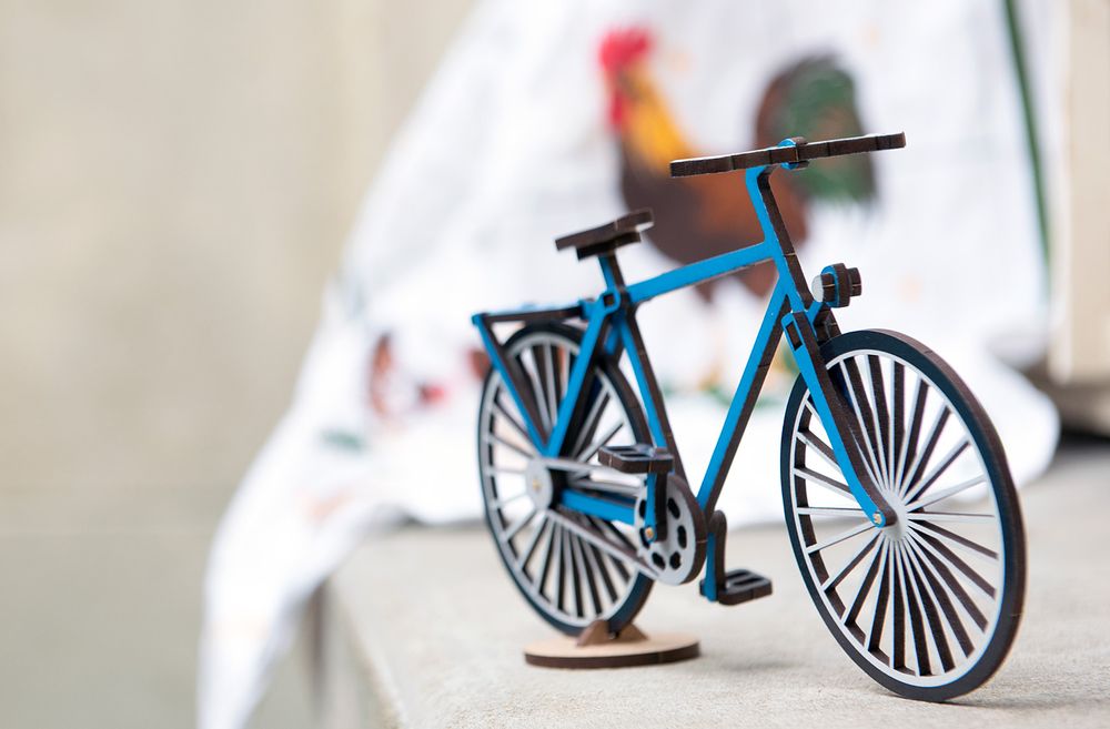 Decorative objects - Wooden Decoration - Bicycles - AGENT PAPER