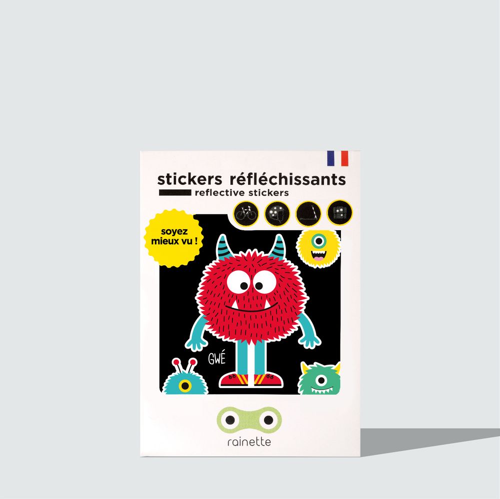 Kids accessories - Reflective Stickers - Small Boards - RAINETTE
