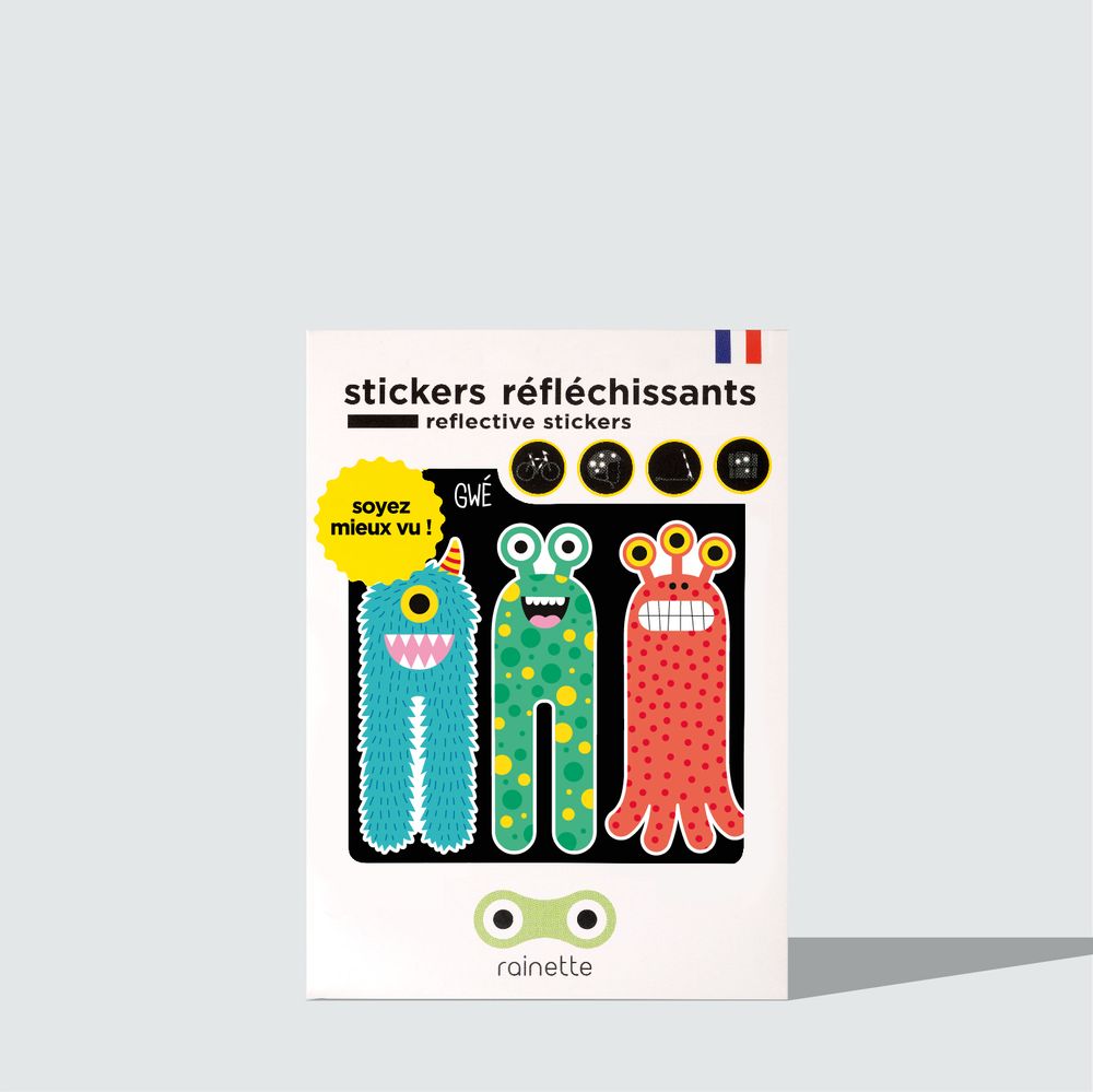 Kids accessories - Reflective Stickers - Small Boards - RAINETTE