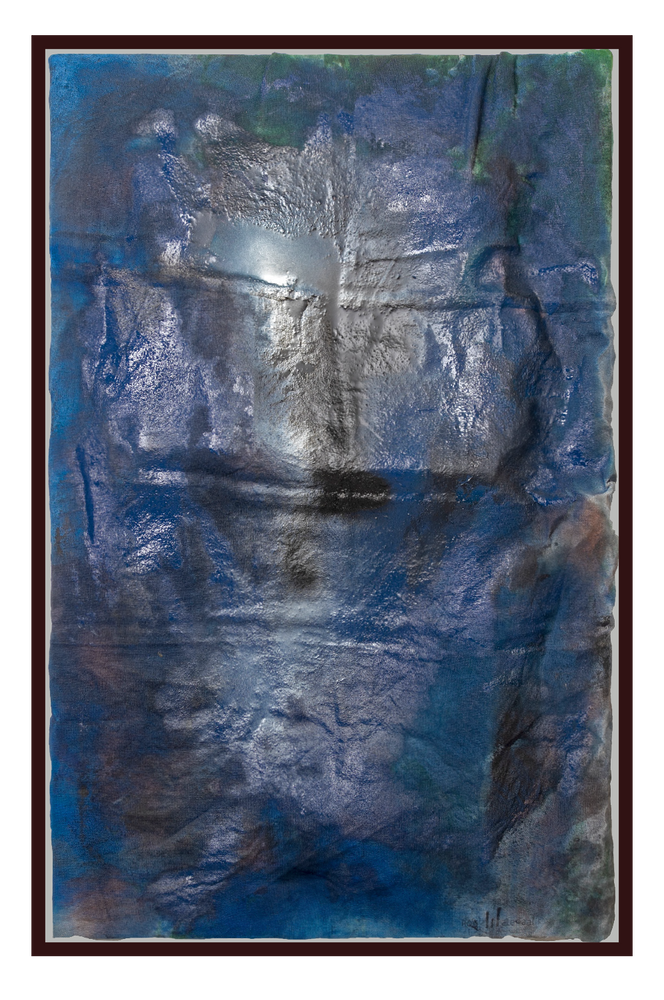 Tableaux - TOILE DE LIN TRACCIA - ROU MATERIAAL