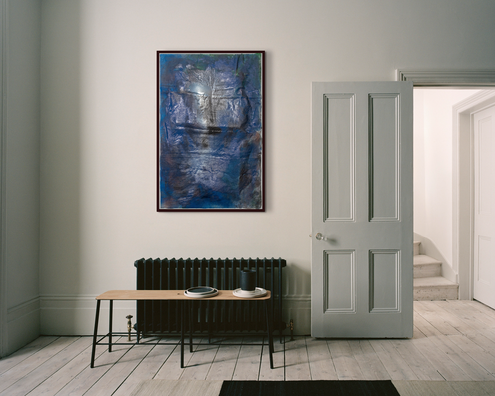 Tableaux - TOILE DE LIN TRACCIA - ROU MATERIAAL