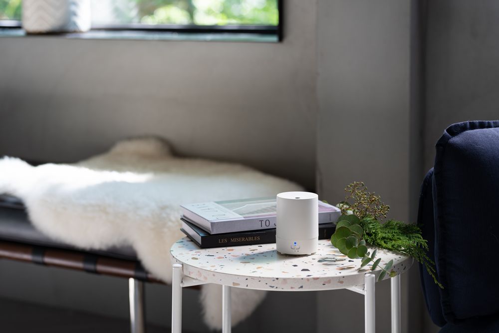 Decorative objects - Mini Fan Diffuser - White, Pink and Grey - SERENE HOUSE