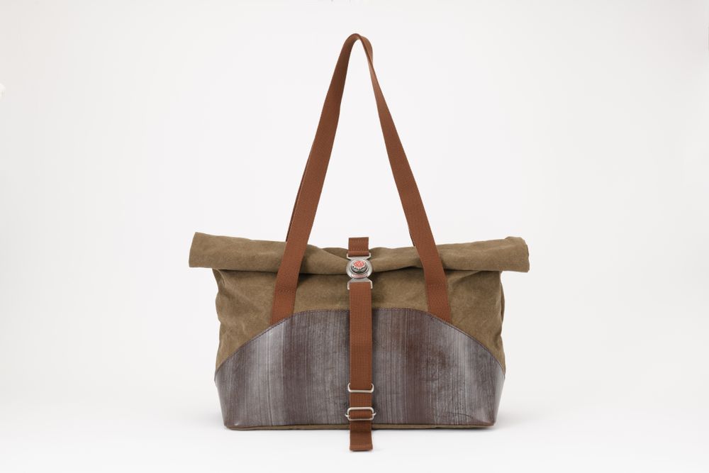 Bags and totes - SHION/Canvas bridle tote bag - SHION