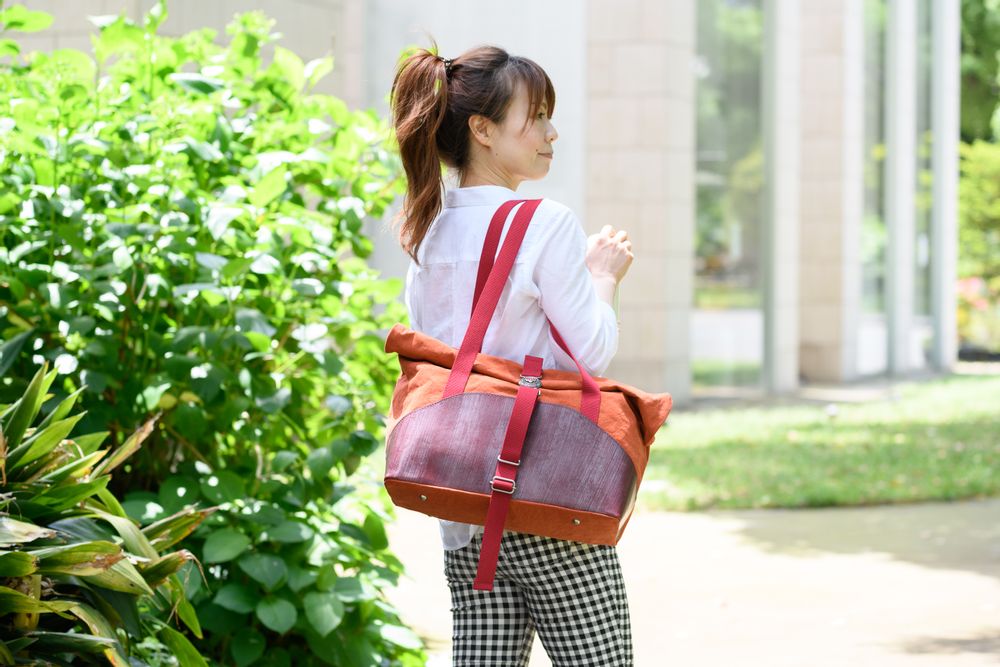 Bags and totes - SHION/Canvas bridle tote bag - SHION