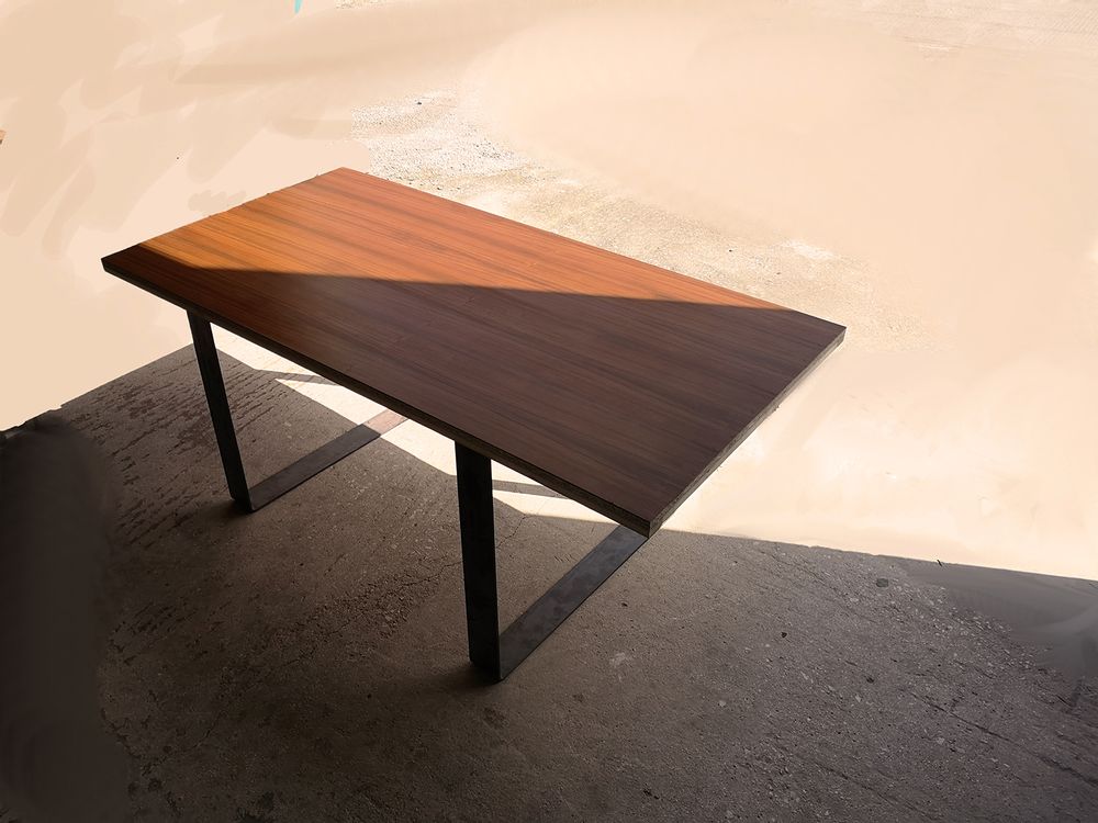Bureaux - Table avec teck modèle Teakado - LIVING MEDITERANEO