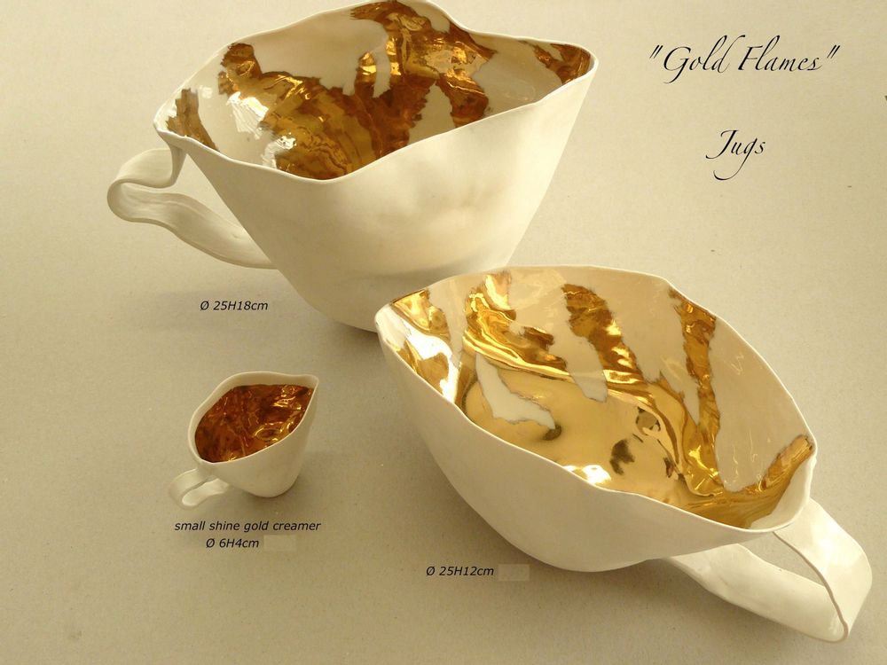 Objets de décoration - COLLECTION « THE GOLD » - POTOMAK STUDIO