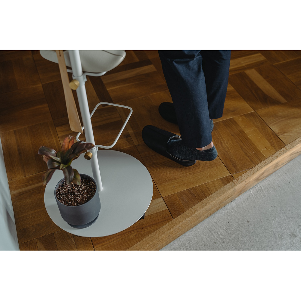 Office furniture and storage - 017 Shoes Rack White - DRAW A LINE