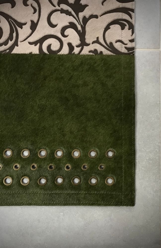 Tapis contemporains - Tapis peau de vache rayé "LANDSCAPE" - TERGUS