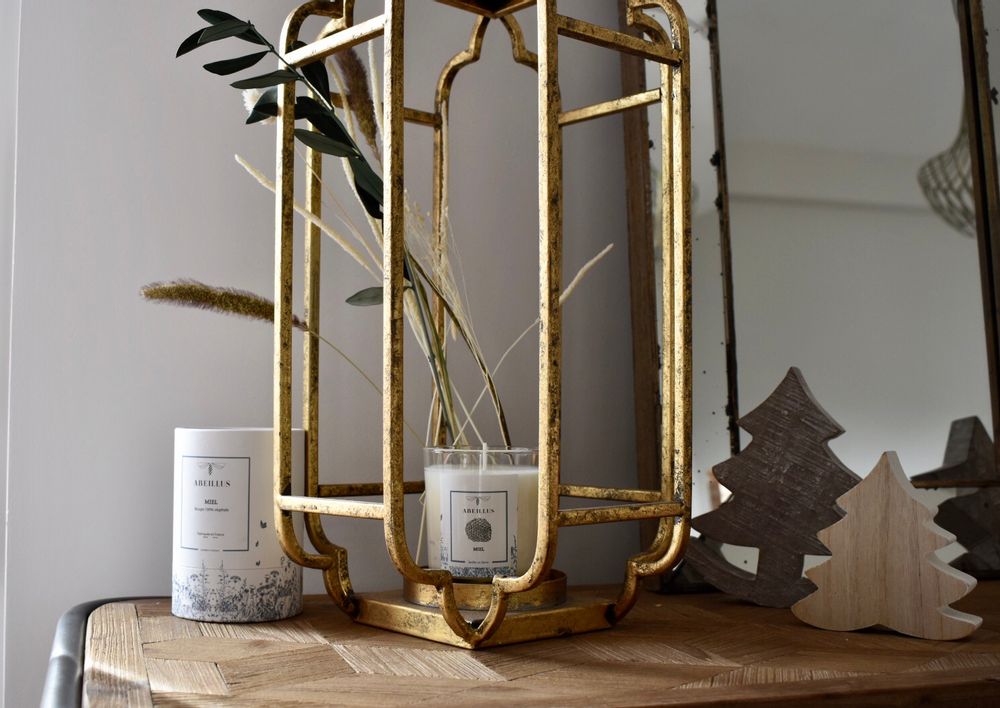 Gifts - Garden in winter - Candles Made in France - Vegetable wax - ABEILLUS FRAGRANCE