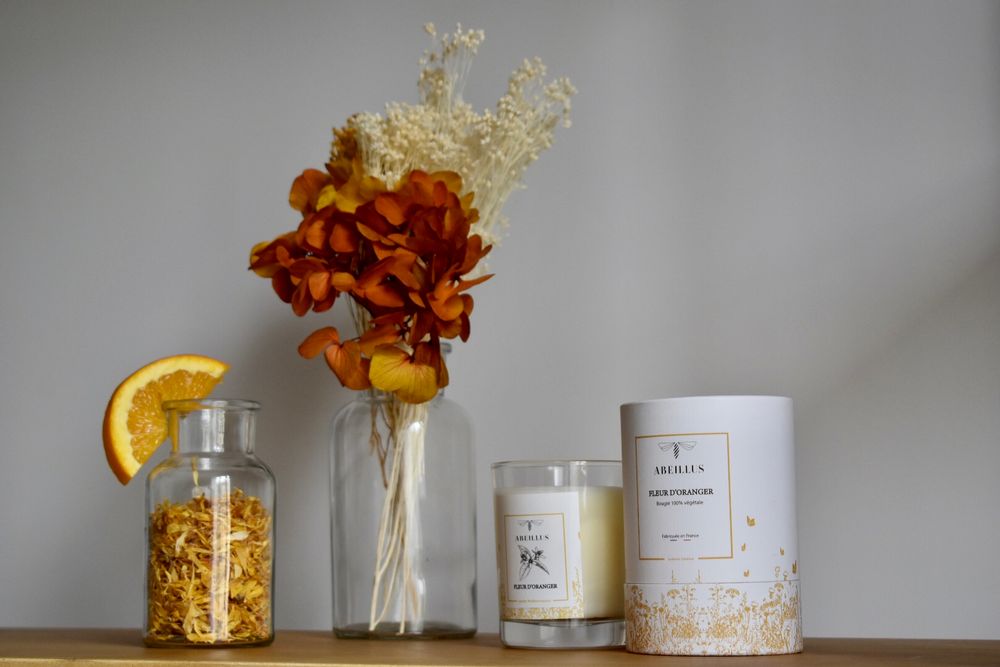 Cadeaux - Jardin du monde - Bougies Made in France - Cire végétale - ABEILLUS FRAGRANCE