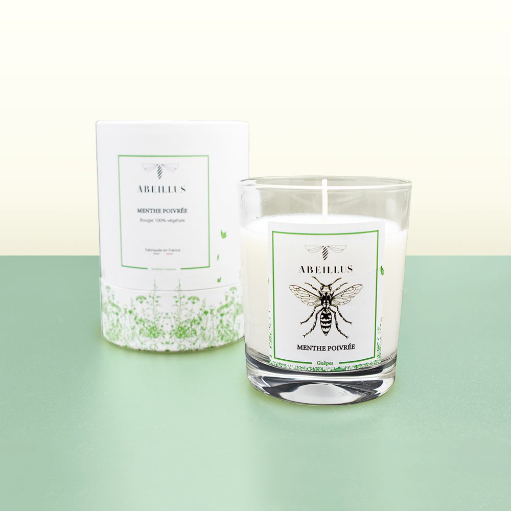 Cadeaux - Jardin en été - Bougies Made in France - Cire végétale - ABEILLUS FRAGRANCE