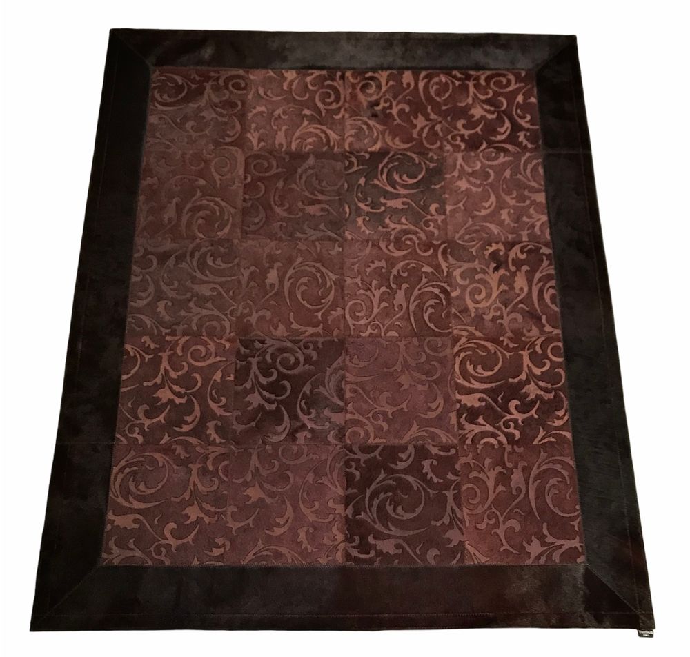 Contemporary carpets - Genuine cowhide dyed rug and lazer - TERGUS