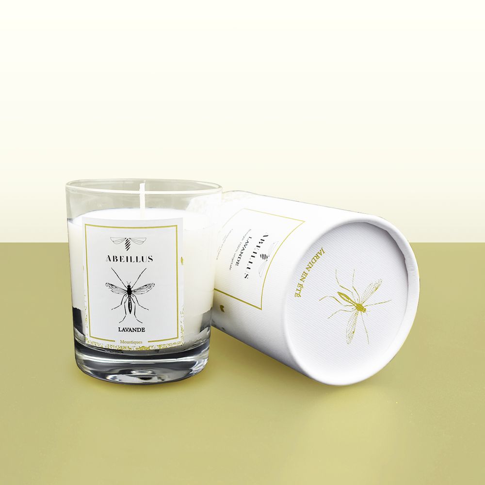 Cadeaux - Jardin en été - Bougies Made in France - Cire végétale - ABEILLUS FRAGRANCE