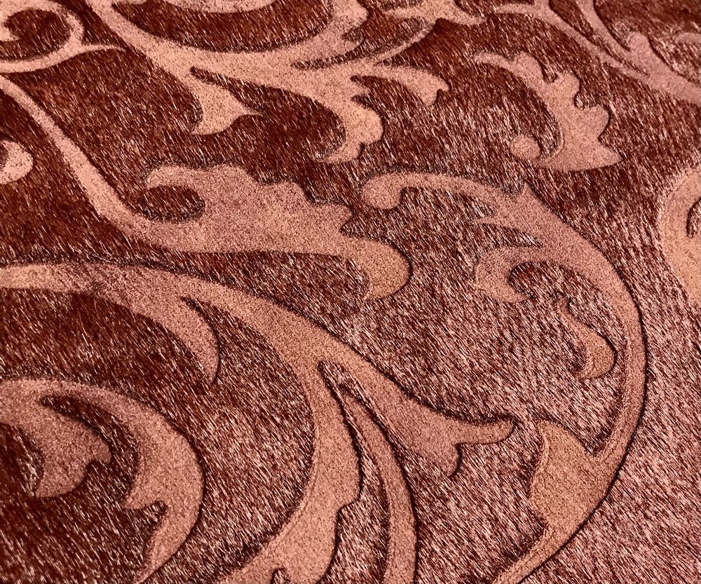 Contemporary carpets - Genuine cowhide dyed rug and lazer - TERGUS