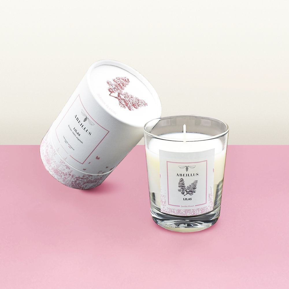 Cadeaux - Jardin fleuri - Bougies Made in France - Cire végétale - ABEILLUS FRAGRANCE