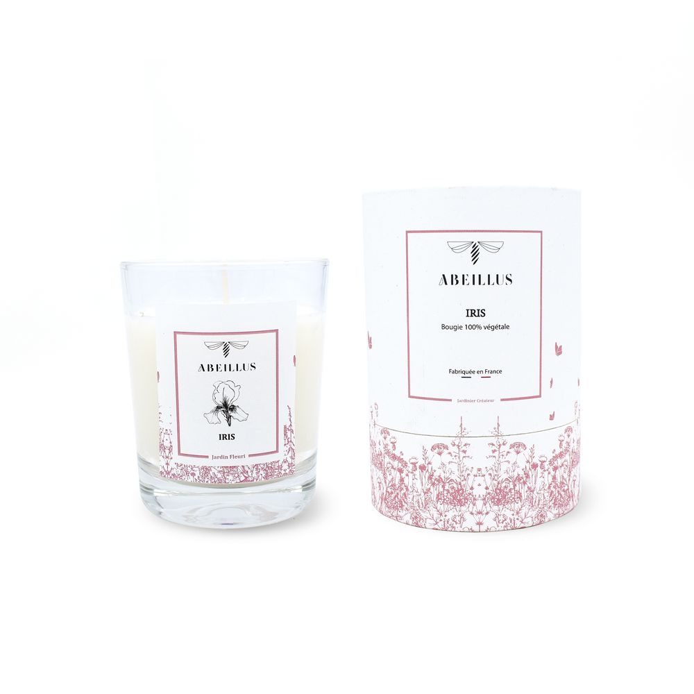 Cadeaux - Jardin fleuri - Bougies Made in France - Cire végétale - ABEILLUS FRAGRANCE