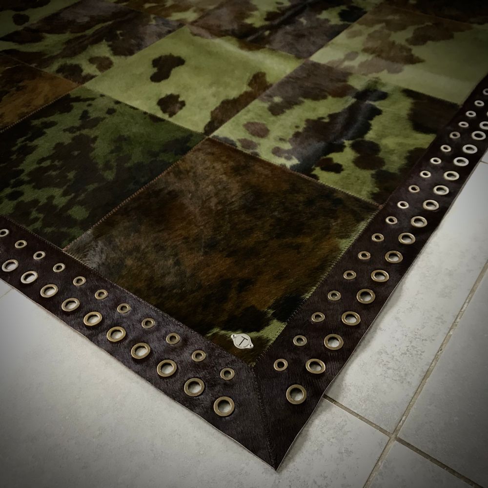 Tapis contemporains - Tapis peau de vache "LANDSCAPE"  - TERGUS