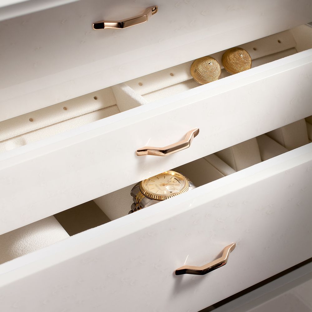 Commodes - Bianco Segreto - Coffre fort à bijoux - AGRESTI