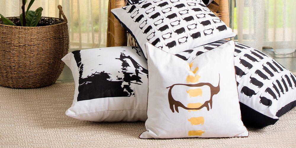 Coussins textile - COUSSIN ANTILOPE TSODILO - SOMETHING SINCERE