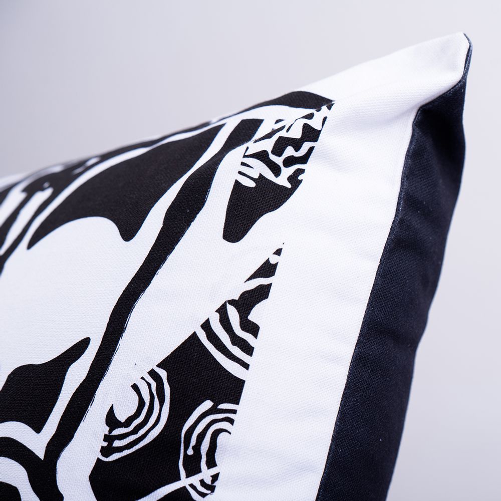 Coussins textile - COUSSIN TSODILO KURU NOIR - SOMETHING SINCERE