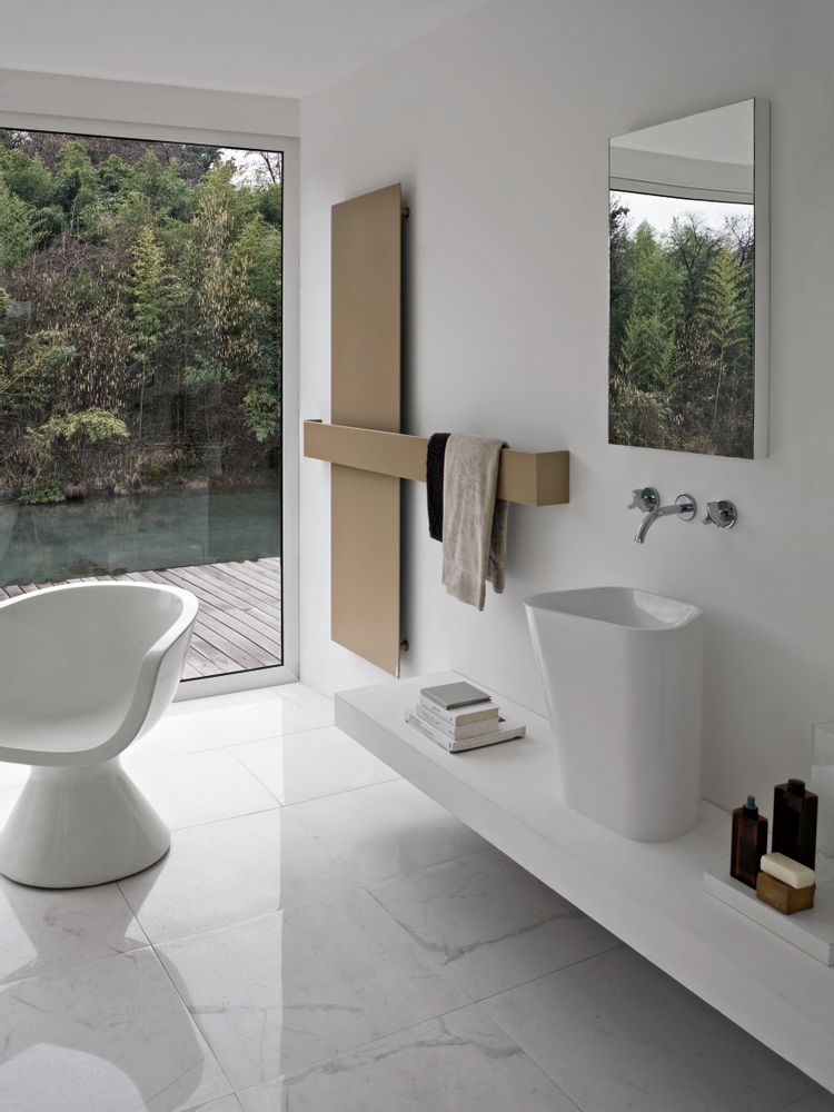 Radiateurs pour salle de bain - SQUARE radiateur - TUBES RADIATORI