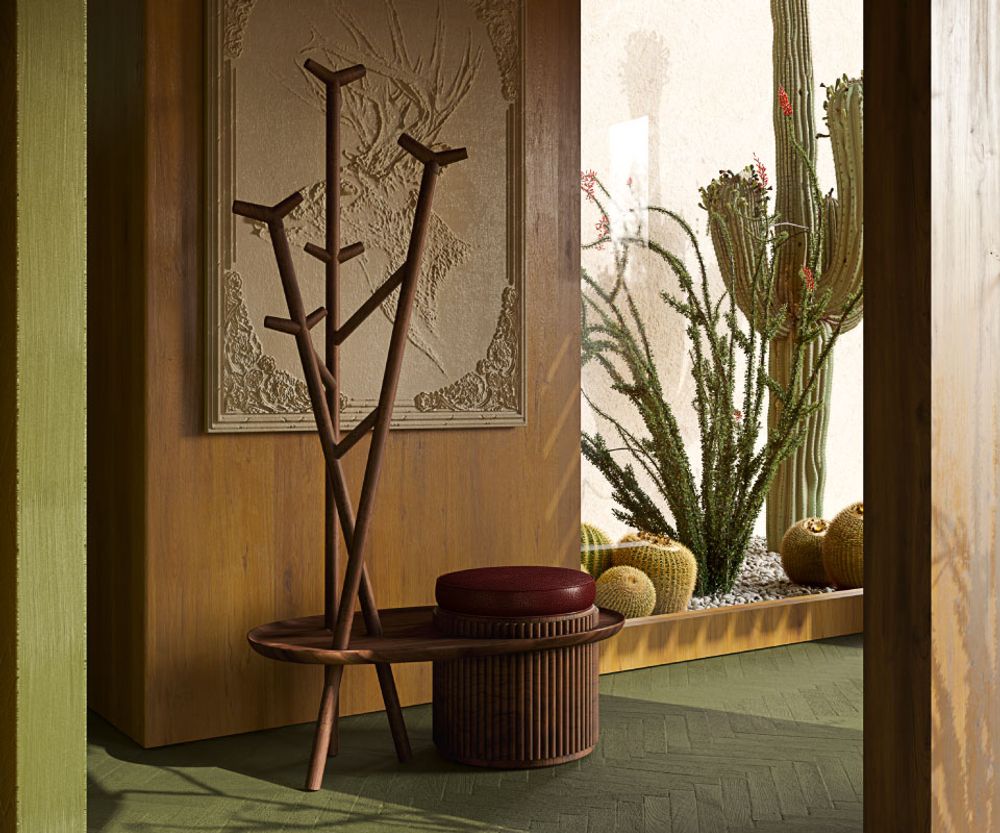 Decorative objects - Barlow Coat Hanger - WOOD TAILORS CLUB