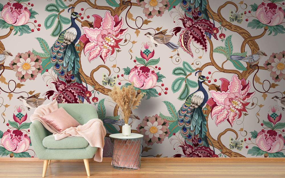Wallpaper - PAVO or TB wallpaper - LGD01 DECOR MURAL SUR MESURE
