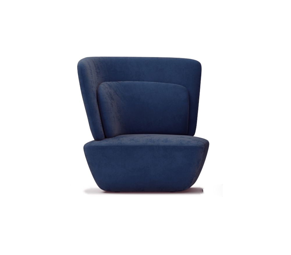 Lounge chairs for hospitalities & contracts - SOHO seating collection - EMMEBI HOME ITALIAN STYLE