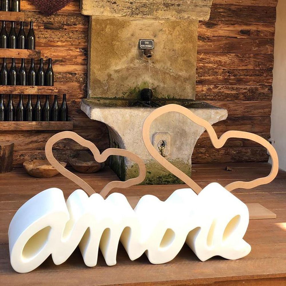 Accessoires de déco extérieure - Banc Amore - SLIDE