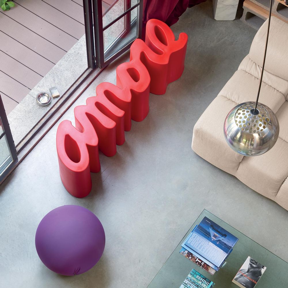 Accessoires de déco extérieure - Banc Amore - SLIDE