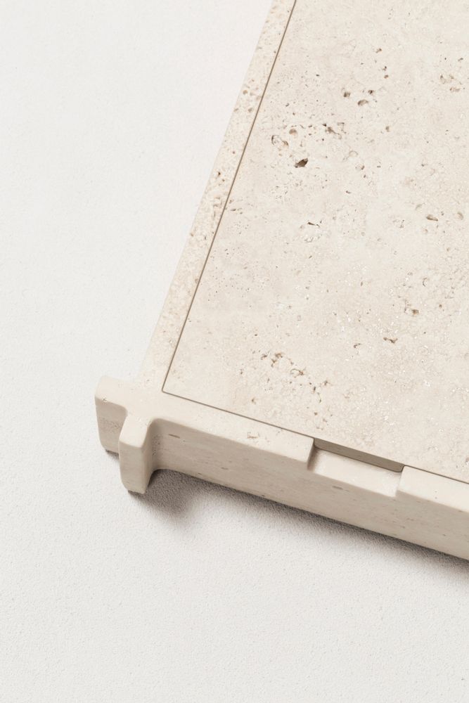 Objets design - STRUCTURA VIDE-POCHES ET BOÎTES EN MARBRE / MARBRE & CUIR - GIOBAGNARA