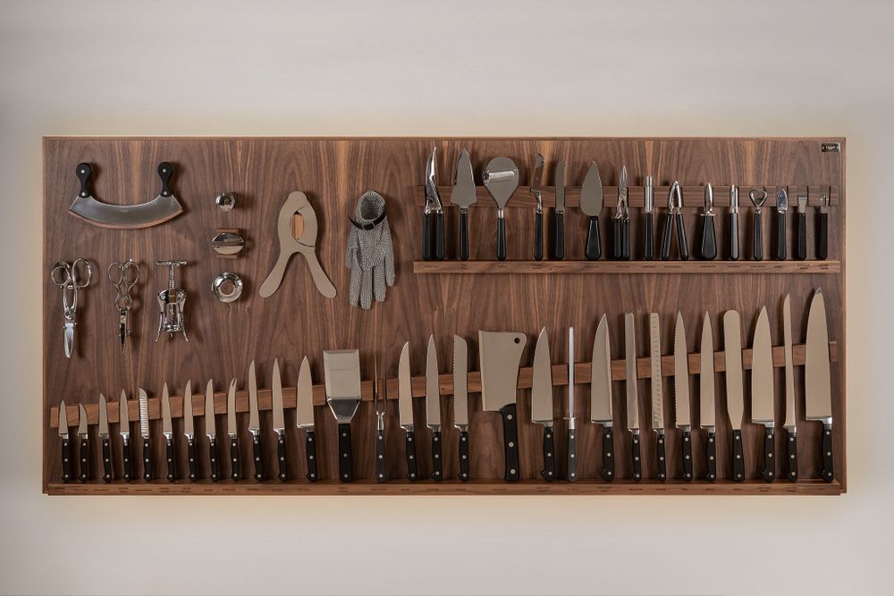 Knives - Giant wall-mounted knifes set - LORENZI MILANO