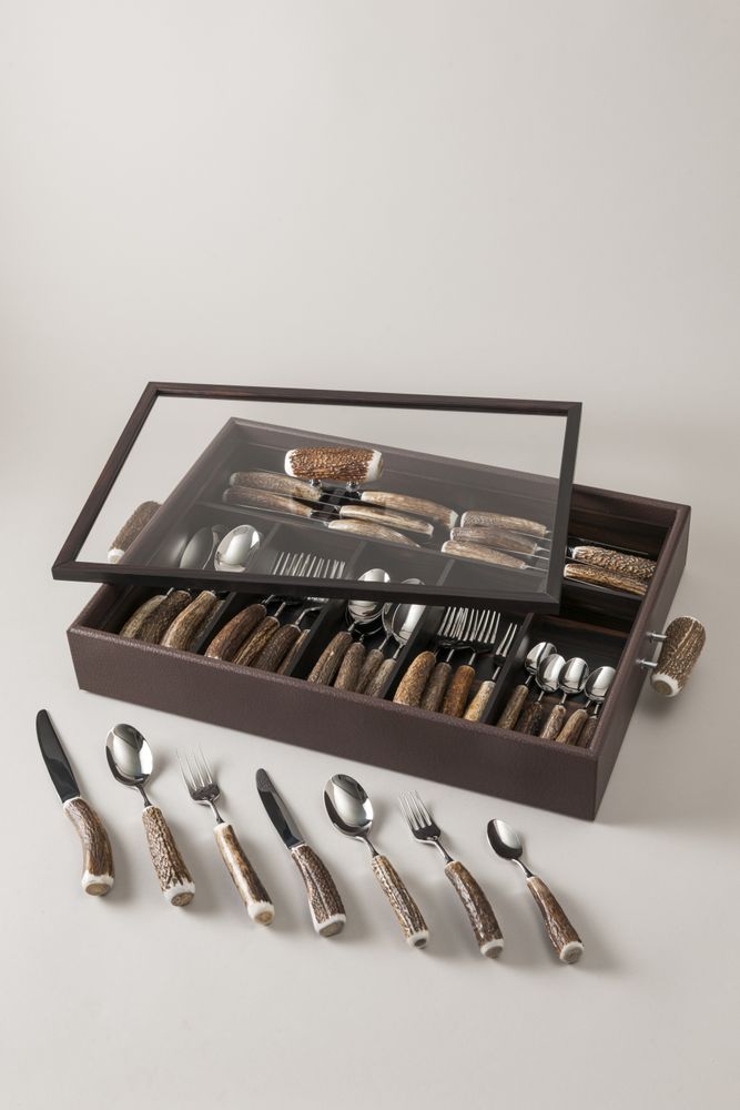 Couverts & ustensiles de cuisine - Service de couverts avec plateau - LORENZI MILANO