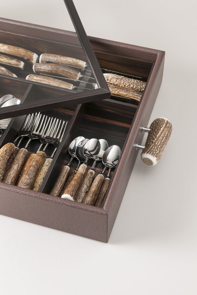 Couverts & ustensiles de cuisine - Service de couverts avec plateau - LORENZI MILANO