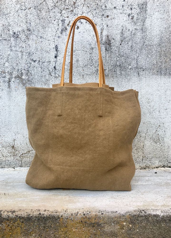 Sacs et cabas - SAC CABAS en lin - SENNES