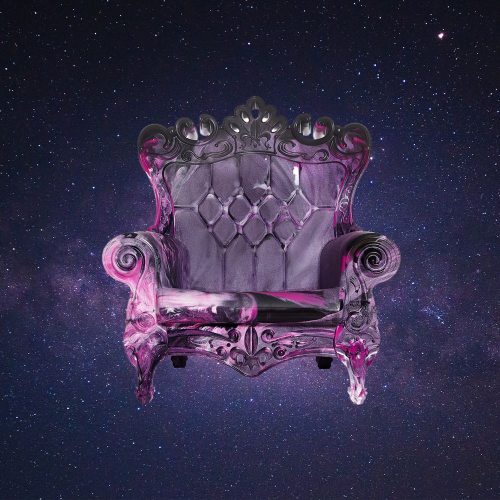 Chairs for hospitalities & contracts - Queen loves Nature Armchair - SLIDE