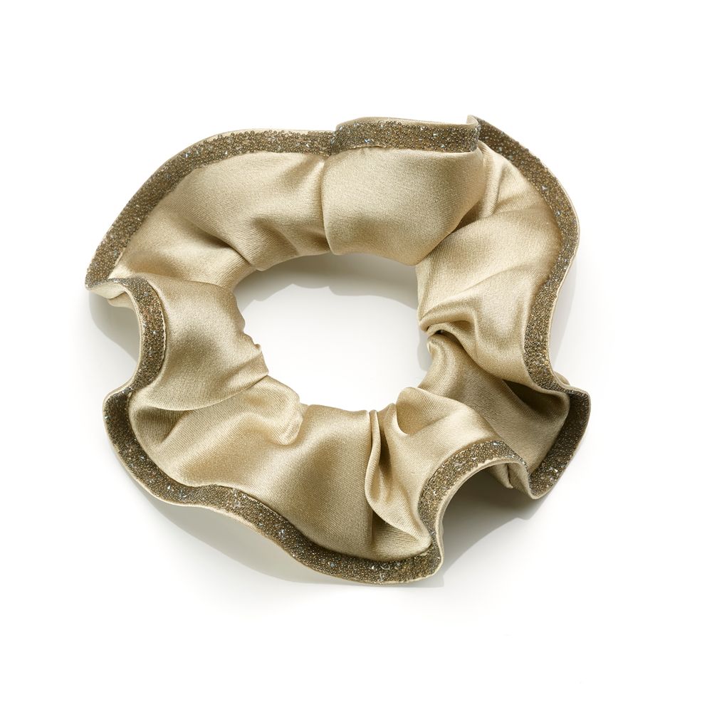 Accessoires cheveux - Chouchou en satin de soie OCEANE - VALÉRIE VALENTINE
