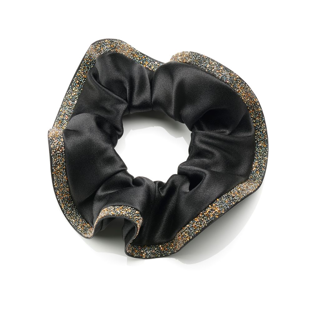 Accessoires cheveux - Chouchou en satin de soie OCEANE - VALÉRIE VALENTINE