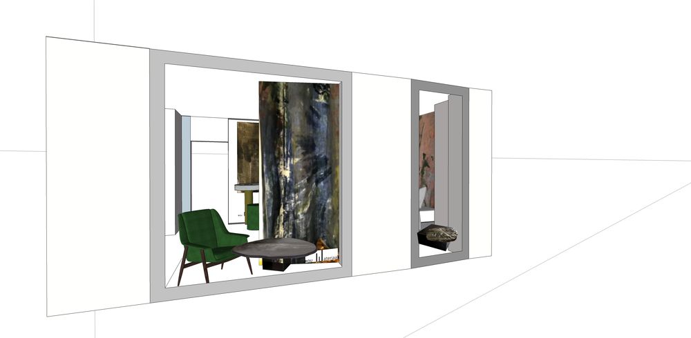Tableaux - ART FABRICS - ROU MATERIAAL