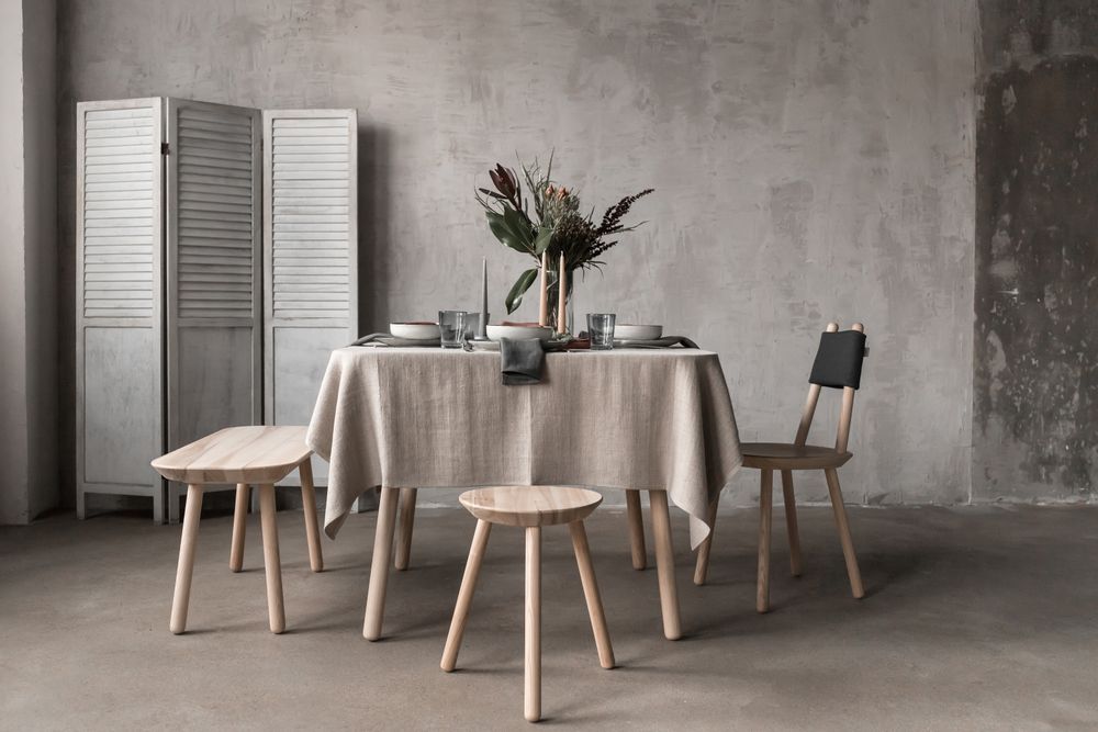 Linge de table textile - Meubles de restaurant RUSTIQUE - LITHUANIAN DESIGN CLUSTER