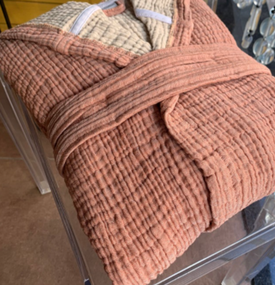 Linge de lit - PLAID DESSUS DE LIT MOUSSELINE COTON - NADIA DAFRI PARIS