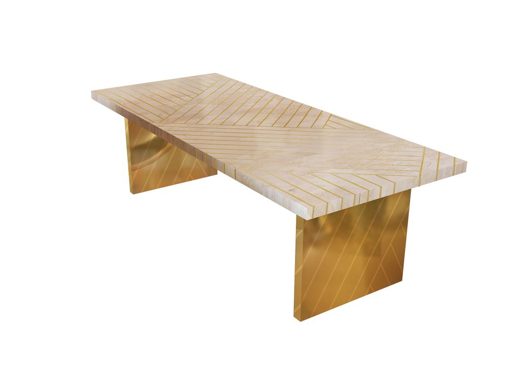 Dining Tables - Nesso Dining Table - SCARLET SPLENDOUR