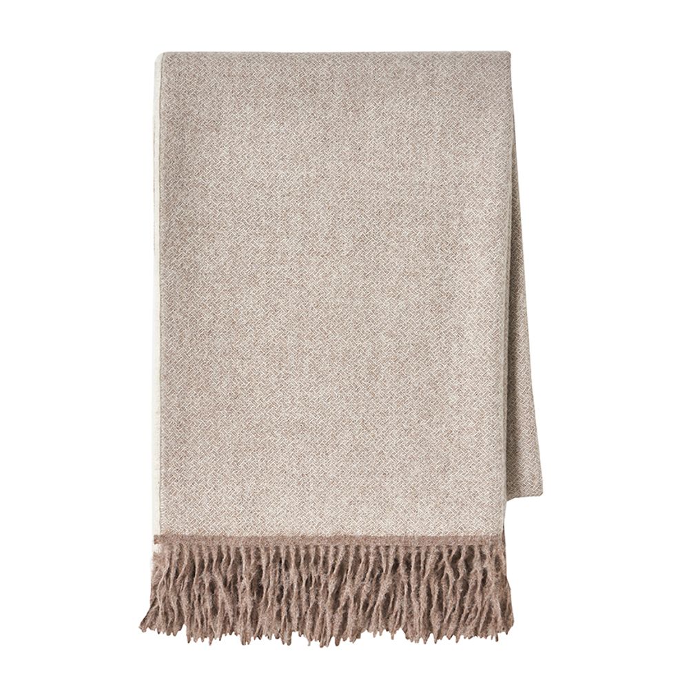 Throw blankets - Nomad Beige - Plaid - ALEXANDRE TURPAULT