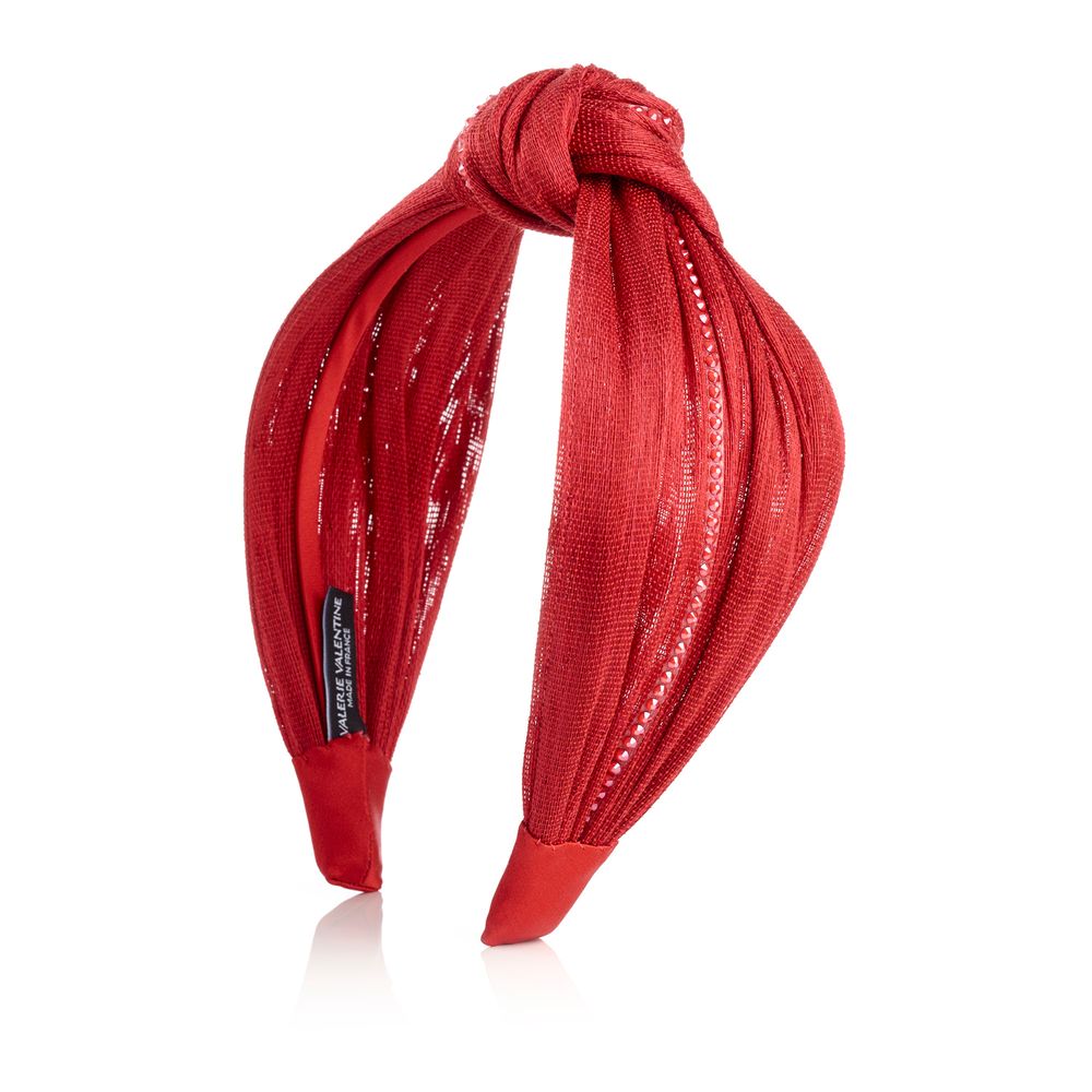 Hair accessories - EDEN banana fiber bow headband - VALÉRIE VALENTINE