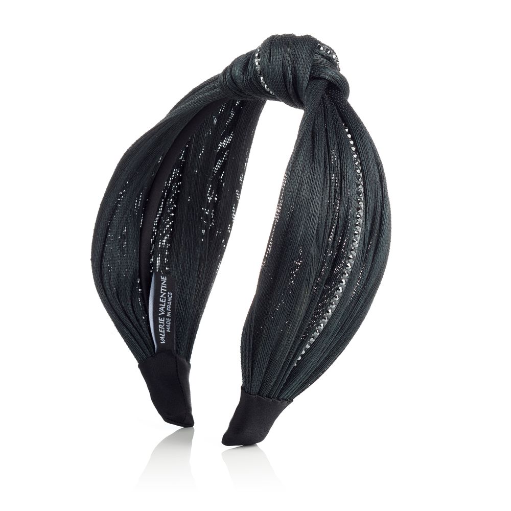 Hair accessories - EDEN banana fiber bow headband - VALÉRIE VALENTINE