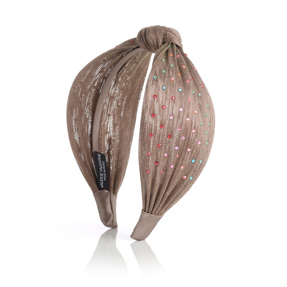 Hair accessories - IRINA banana fiber bow headband - VALÉRIE VALENTINE